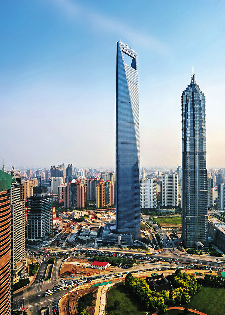 上海环球金融中心照片图片